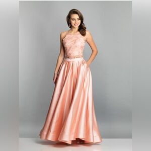 DAVE AND JOHNNY 2-piece PROM dress